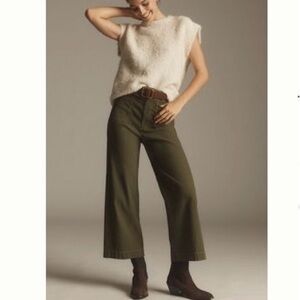 Maeve - Colette - crop wide leg - with contrast treading